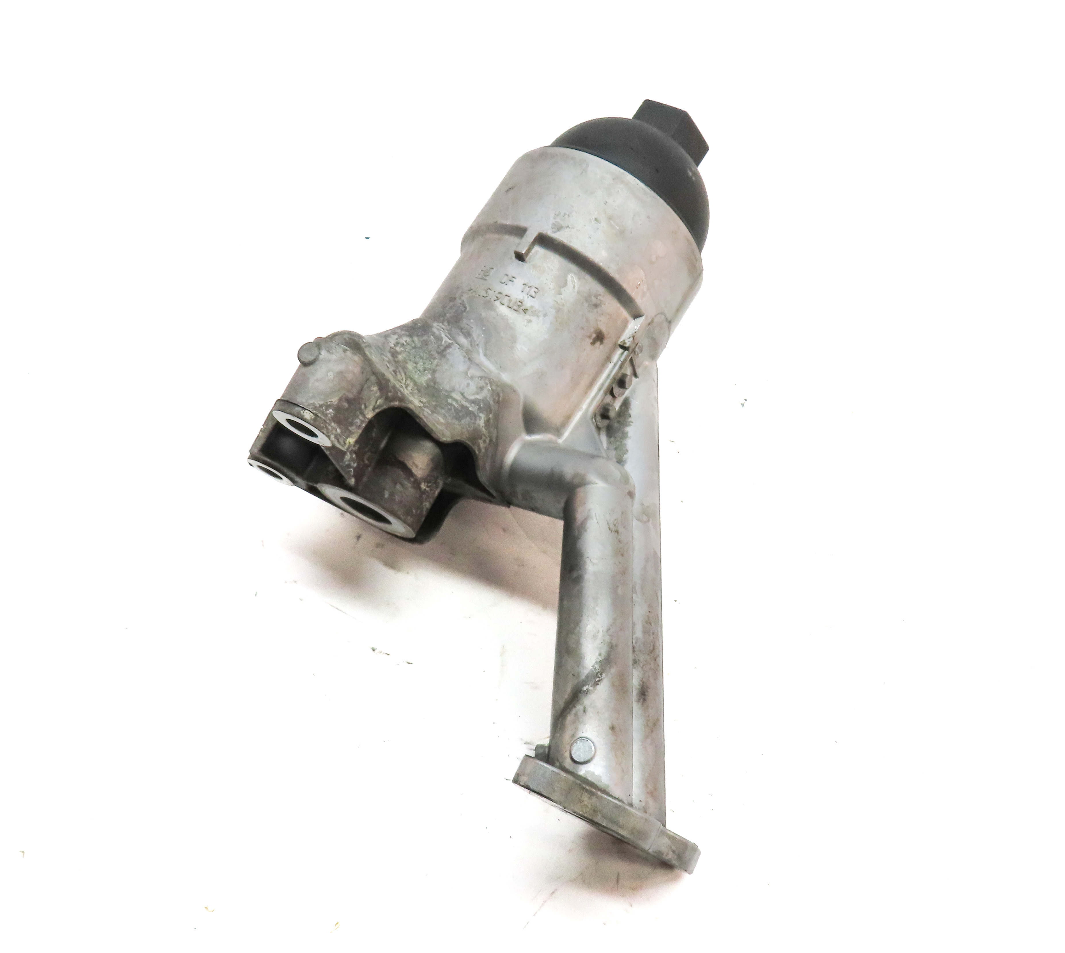 2010 AUDI S5 (B8 8T) 4.2L (CAUA) ENGINE MOTOR OIL FLUID FILTER HOUSING — exact item pictured